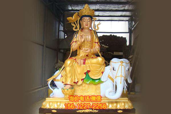 玻璃鋼彩繪菩薩雕塑,為寺廟帶來新顏 玻璃鋼彩繪菩薩雕塑,為寺廟帶來新顏