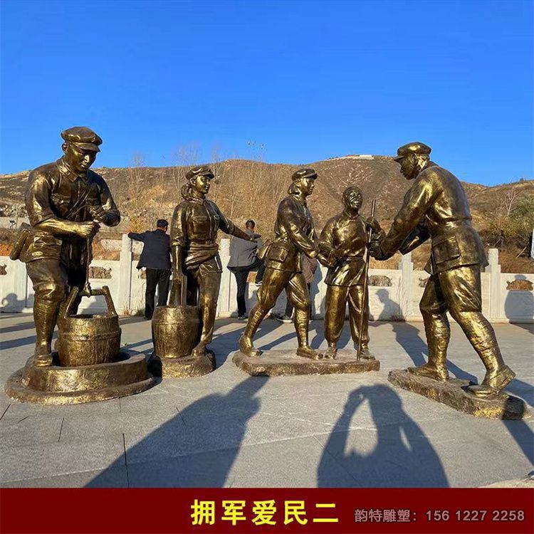 玻璃鋼紅軍雕塑,長征主題雕塑 玻璃鋼紅軍雕塑,長征主題雕塑
